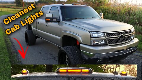 Silverado Recon OLED Cab Light Install - 2003 LB7 Duramax