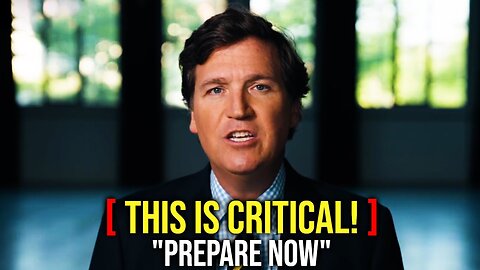 Tucker Carlson HUGE Intel: "It's Happening All Over Again"