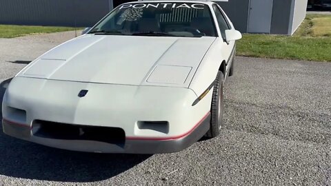 1984 Pontiac Fiero Indianapolis 500 Pace car