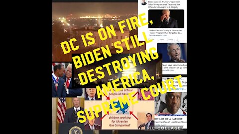 DC on Fire!?! Biden, Gates, Kids in cages!