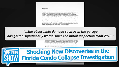 Shocking New Discoveries in the Florida Condo Collapse Investigation