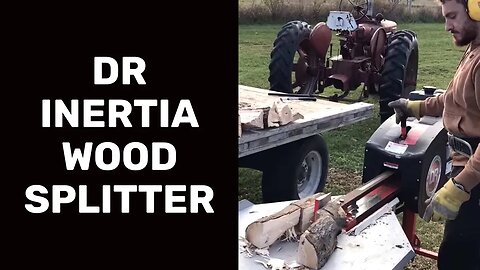 Inertia Wood Splitter in Action