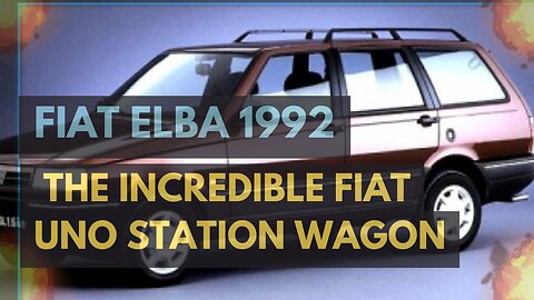 Fiat Elba 1992: A family car