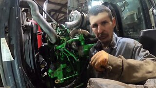 Finishing up the John Deere 6170m engine job.