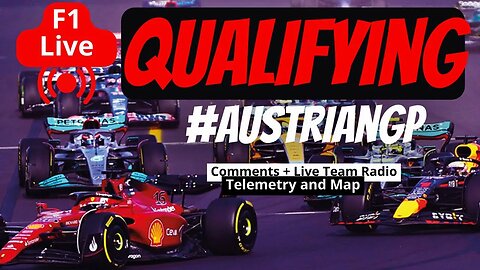 Live #AustrianGP Qualifying | Team radio live | Live Timing and GPS Map