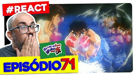 JÁ CAIU!? IPPO VS SENDO | O PODEROSO DEMPSEY ROLL! | React HAJIME NO IPPO Episodio 71