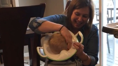 Toddler Head Stuck In A Toilet Seat