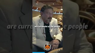 John McAfee talks Cryptocurrency