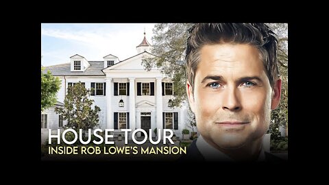 Rob Lowe | House Tour | $4 Million Beverly Hills Mansion & More