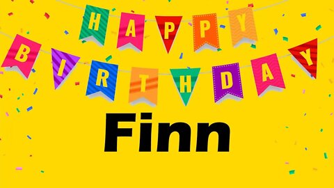 Happy Birthday to Finn - Birthday Wish From Birthday Bash