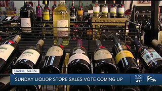 Sunday Liquor Store Sales Vote Coming Up