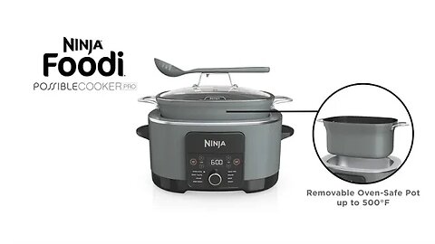 Ninja MC1001 Foodi PossibleCooker PRO 8.5 Quart Multi-Cooker