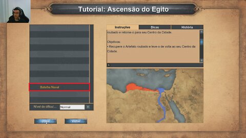 AGE OF EMPIRES 1 | TUTORIAL 10/12 | ASCENSÃO DO EGITO - BATALHA NAVAL