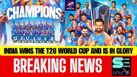 INDIA WINS ITS SECOND T20 WORLD TITLE AND TODAY IS AT THE HEIGHT OF CRICKET GLORY