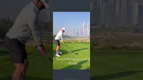 Rory McIlroy pounds a driver! #rorymcilroy #golf #shorts