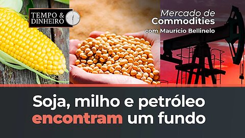 Soja , milho e petróleo encontram um fundo e com ele o final temporário da queda das cotações