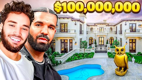 Touring DRAKE'S $100,000,000 Mega Mansion