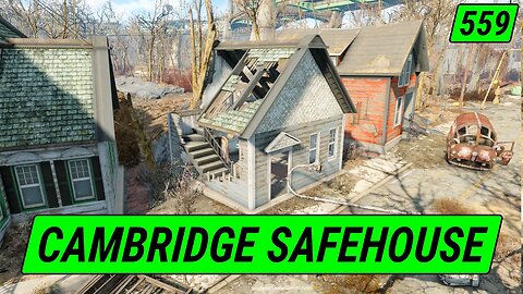 Abandoned RAILROAD Safehouse | Fallout 4 Unmarked | Ep. 559