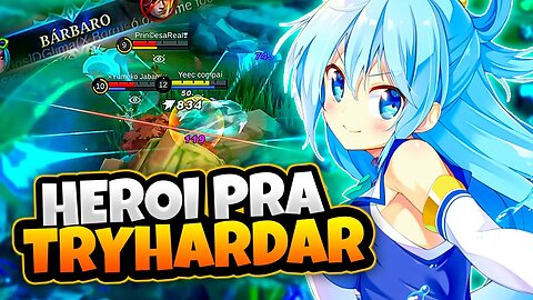 É ISSO QUE ACONTECE QUANDO EU TENTO TRYHARDAR! | MOBILE LEGENDS