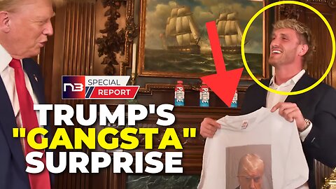 You Won't Believe What Trump's Mugshot T-Shirt Did to Logan Paul