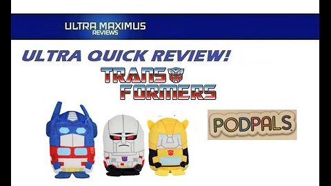 💥 Ultra Quick Review | Transformers PodPals