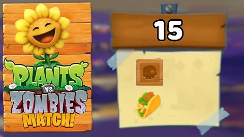 Plants vs Zombies Match Level 15 - New Game 2023 [Beta]