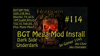 Let's Play Baldur's Gate Trilogy Mega Mod Part 114 - Dark Side