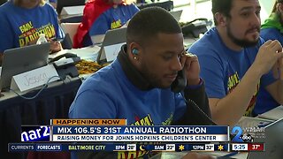 MIX 106.5's 31st annual Radiothon raising money for Johns Hopkins Children's Center