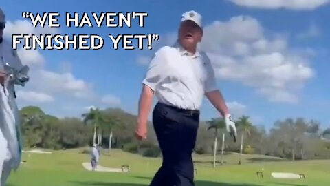 President Trump (1/28/21): “WE HAVEN’T FINISHED YET!”