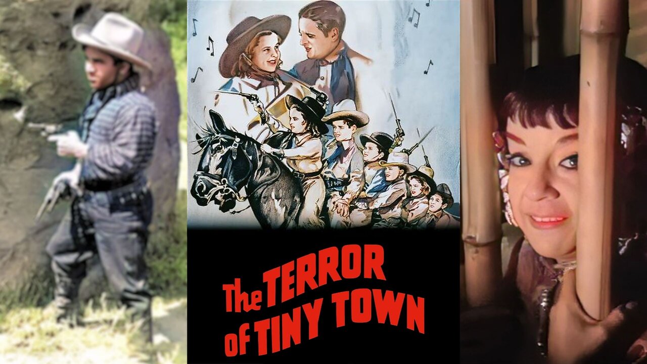 THE TERROR OF TINY TOWN (1938) Billy Curtis, Yvonne Moray &