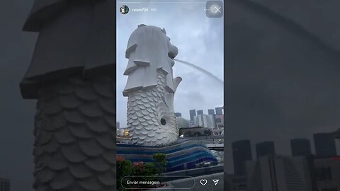 Raiam mijando na Marina Bay Sands Singapura | Raiam Santos