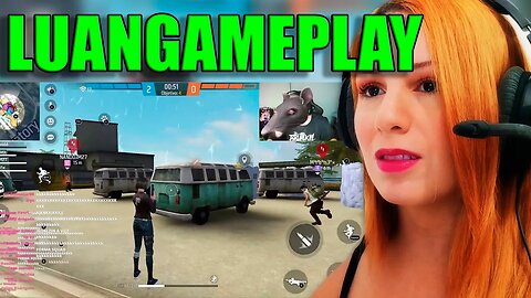 REACT - LUANGAMEPLAY ZOANDO OS JOGADORES NO FREE FIRE KKKKK