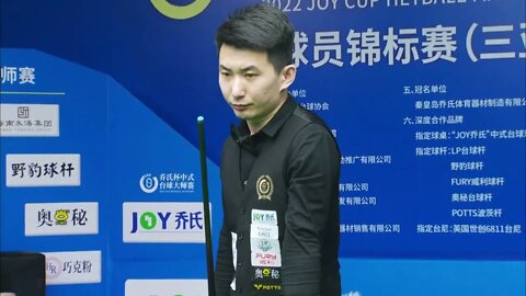 Zheng Yubo, the quasi god of Chinese billiards, is a strong winner!