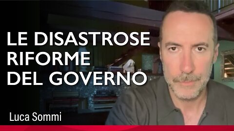 Luca Sommi sulle disastrose riforme del Governo di Lady Aspen Merdoni💩dall'autonomia differenziata alle Regioni statuto ordinario,premierato e la riforma della giustizia MERDALIA💩UN PAESE DI MERDA DI POLITICI CORROTTI E UN POPOLO D'IDIOTI