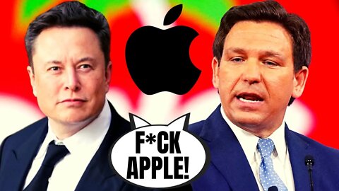 Elon Musk And Ron DeSantis SLAM Apple For Helping China, Threatening To Pull Twitter From App Store