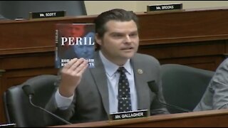 Matt Gaetz EXPOSES Woke Generals Mark Milley, Lloyd Austin Over Afghanistan, Lt. Col. Stuart Scheller