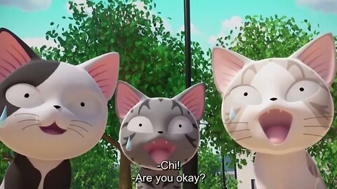 Chi's Cute Cat Episode - Chi make new friend 2