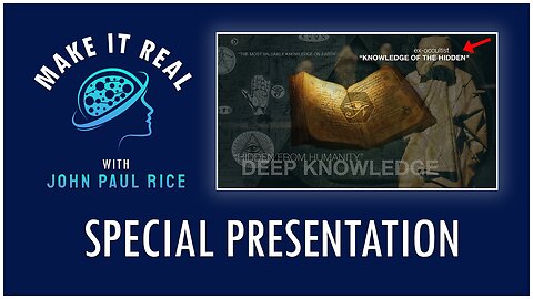 Special Presentation: Ex-Occultist: "They Call it "THE MASTER KEY Of The Universe”