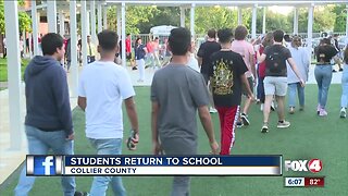 Collier schools tighten security measures as students head back to class