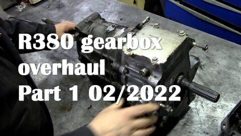 R380 suffix L overhaul Part 1 Preamble