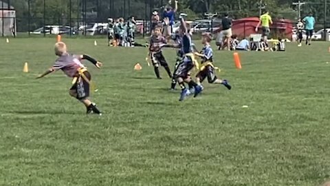 Sean’s Flag Football Highlights