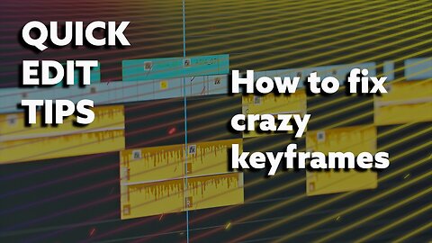 How To Fix Crazy Keyframes in Premiere Pro