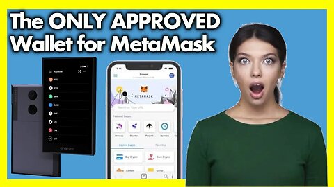 The ONLY APPROVED #MetaMask Mobile Hardware Wallet! (#Keystone Review)