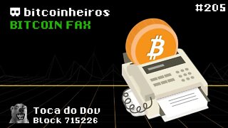 O futuro: FAX relâmpago com Bitcoin