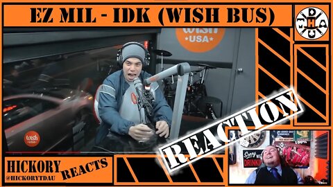 Perfect Live Delivery! EZ Mil - Idk LIVE on the Wish USA Bus REACTION | Drunk Magician Is Impressed!