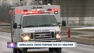 Ambulance crews prepare for next winter storm