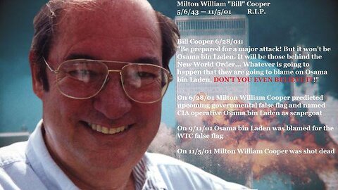 Milton William "Bill" Cooper EXPOSING ALEX JONES