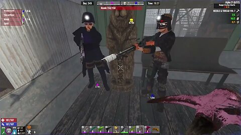 don't touch anarchy's banjo - 7 days to die funny video feat Mombie and MrsAnarchyVII....