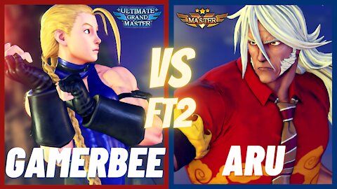 SFV 🌟 Gamerbee (Cammy) vs Aru (Zeku) FT2 🌟 SF5