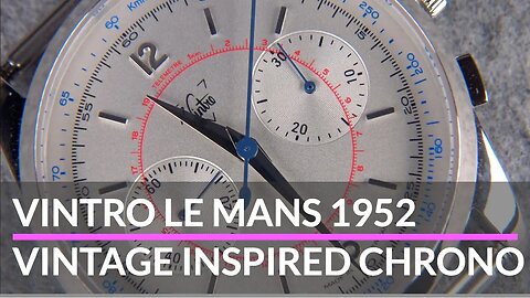 VINTRO Le Mans 1952 - Vintage Affordable AutomaticChronograph